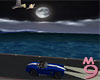 Moonlit Convertible Car