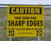 Sharp edges