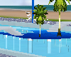 Sunset swimmimg pool