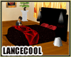 [L]galaxy black bed 12p
