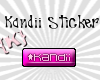 {K}Kandii Sticker
