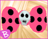 ~BZ~ Skull Bow Pink