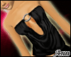 ANN Draped Tube BLACK