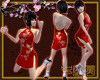 [FH]Cheong-sam1 red&gold