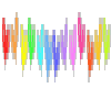 colorful hearts