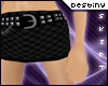 [D] Black Plaid Mini