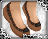 [H]WvdRibbnBalletFlatsBr