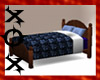 Blue Bubbles Bed