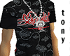 [TM]Baggy tee black