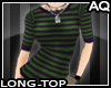 *AQ*Sweater Green/Purple
