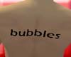 bubbles back tattoo