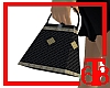 (T68)Style Bag (blk/gld)