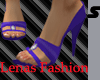 Blue/PurpleDiamond heels