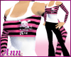 Layered Top n Pants PINK