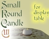 Round Candle - Vanilla