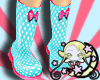 [morf] SugarDots Boots