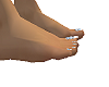 Silver Tip Danity Feet!
