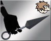 &laquo;H&raquo; Kunai in Left Hand