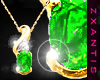 Oval Peridot Necklace