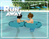 [123] COUPLE SWIM RING