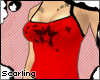 [AB]Red/Black Star Tank