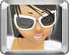 |C| White sunglasses
