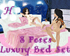 Luxury Bed Set*8 Poses/P