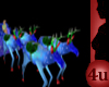 4u Flying Blue Deer