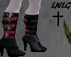 � Belted Satin Boots
