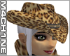 Cowgirl Hat in Leopard
