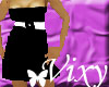 *V* Black Dress w/belt