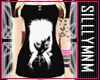 (m) Scene girl long-T