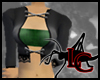 Sexy Top Black/Green