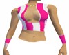 Hotpink and white