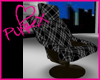 PunkX Plaid love seat