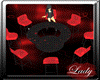 Red Table and Chairs