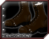 Short Boots: Brown F