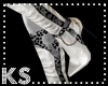 {K} Black/Silver Stilett
