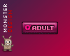 (BS) ADULT Sticker