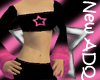 Pink Black Star Flares