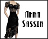 [AS] Satin & Lace-Black