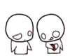 a cute blinkie sticker