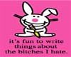 Happy Bunny sticker
