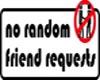 No Random friend Request