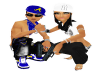 CASPER N KITTY STICKER