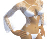 O69#Sexy Whitedress