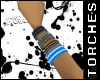 OMG Blue Bracelets