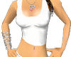 [<33] white tank top