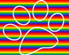 Gay Furry Pride - White