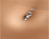 Playboy belly ring